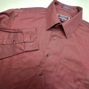 Roberto Villini men's shirt size 16.5‎ long sleeve great condition!